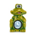 RANA LINTERNA SOLAR SONRIENTE