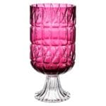 JARRON TALLADO ROSA OSCURO