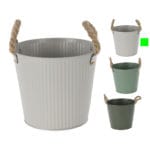 FLOWERPOT 16 CM GRIS