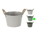 FLOWERPOT 13 CM VERDE BOTELLA