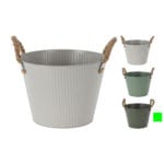 FLOWERPOT 17 CM VERDE