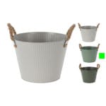 FLOWERPOT 17 CM VERDE BOTELLA