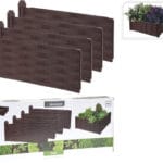 BORDE PLASTICO 45X45 CM 4 PIEZAS