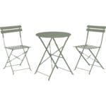 SET BISTRO VERDE 3 PIEZAS
