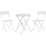 SET BISTRO GRIS 3 PIEZAS