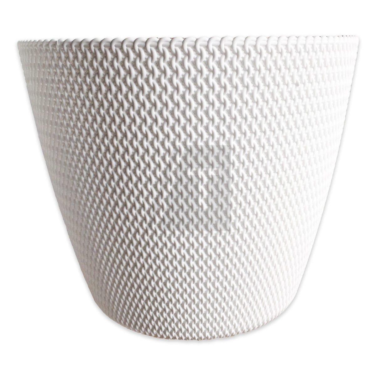 MACETA SPLOFY 35 CM BLANCA - Imagen 1