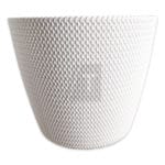 MACETA SPLOFY 22 CM BLANCA