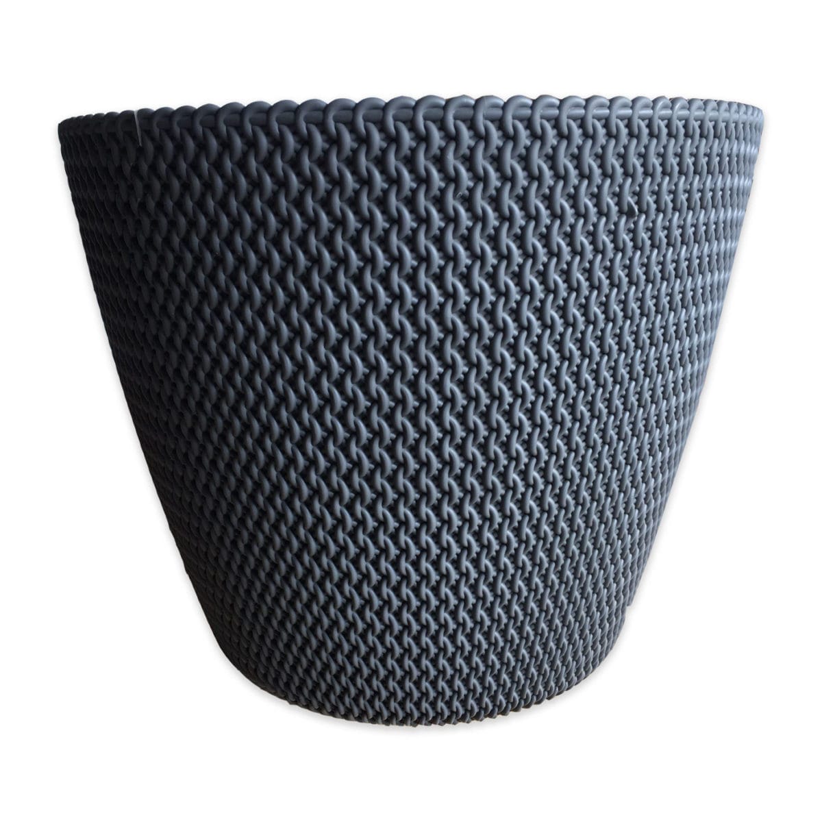 MACETA SPLOFY 40 CM NEGRA - Imagen 1