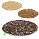 SALVAMANTEL REDONDO D38 CHOCOLAT