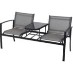 SILLON DOBLE CON MESITA