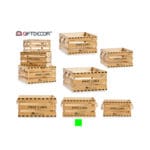 CAJA MADERA NATURAL POST MED.