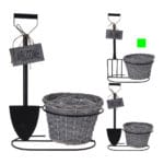 PORTA MACETA ORCA 22X48 CM