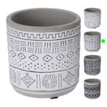 MACETA CERAMICA 9 CM ROMBOS