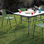 SILLA APILABLE FIBRA VERDE - Imagen 2