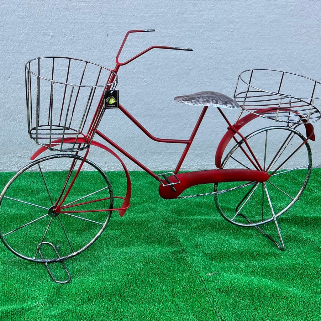 bicicleta roja