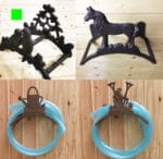 RECOGEMANGUERAS METAL PAJARITOS - Imagen 2