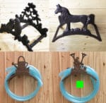 RECOGEMANGUERAS METAL PALA - Imagen 2