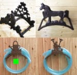 RECOGEMANGUERAS METAL REGADERA - Imagen 2