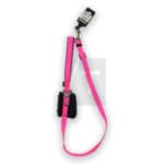 CORREA ENGANCHE CINTURON ROSA