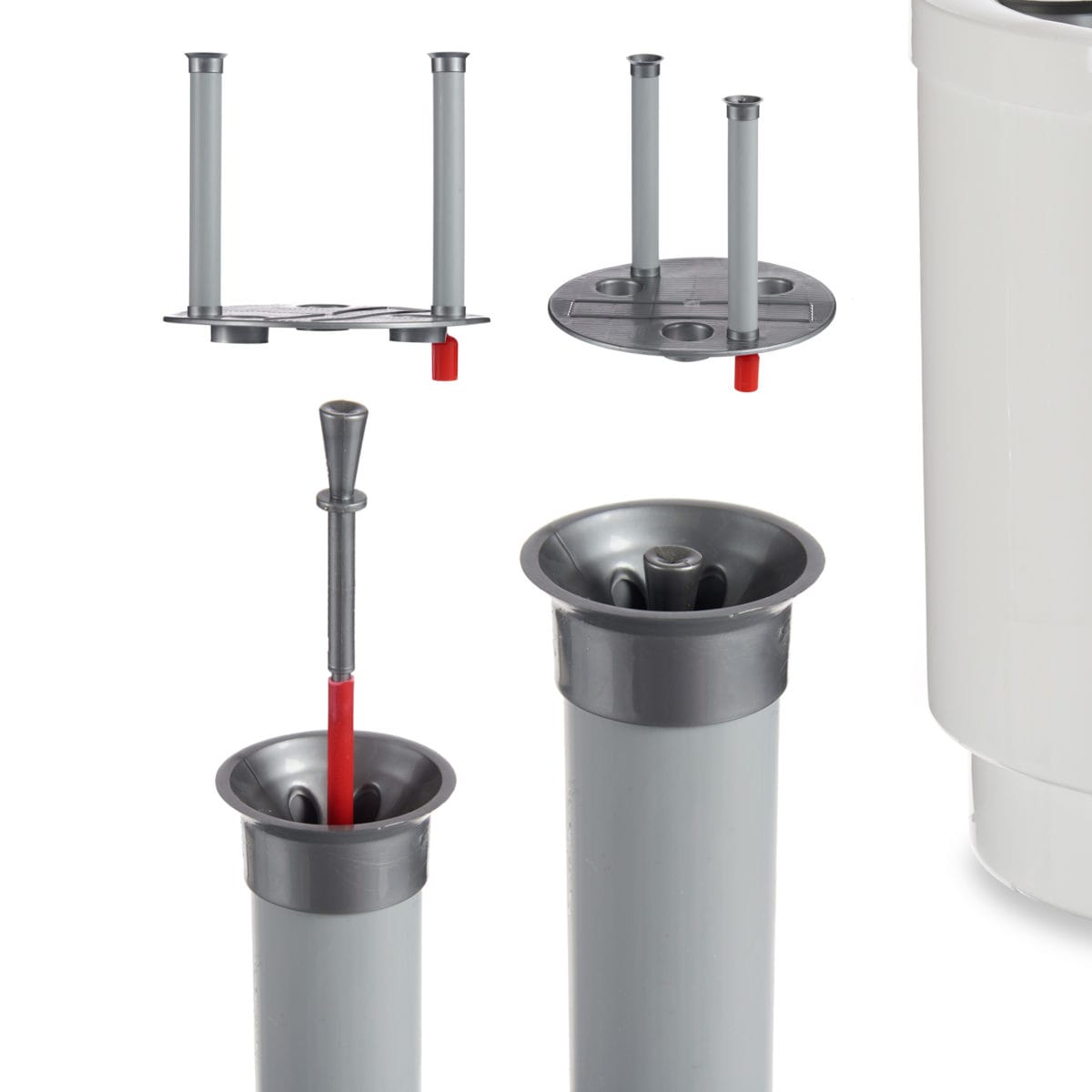 MACETA CON RESERVA AGUA 32 CM - Imagen 2