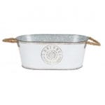JARDINERA NATURE BLANCA 35X19X14
