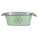 JARDINERA NATURE TURQUESA 35X19