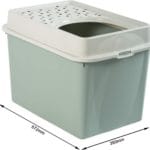 CAT TOILET BERTY BL. VERDE SALVI