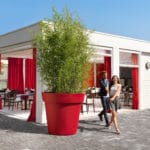 VASO EASY 65 CM. TERRA DI SIENA - Imagen 2
