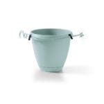 VASO PENSILE 30 CM AZZURRO