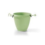 VASO PENSILE 30 CM VERDE TIGLIO