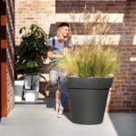 VASO EASY 65 CM. TERRA DI SIENA - Imagen 4