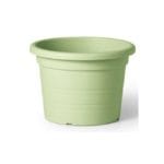 VASO CILINDRO 14 CM VERDE TIGLIO