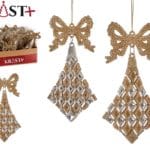 ADORNO ARBOL ROMBOS LAZO CHAMPAN