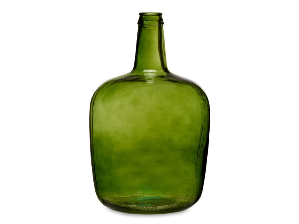 Garrafa cristal 8 l verde3