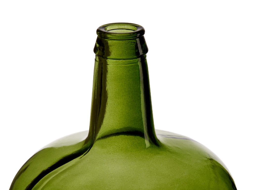 Garrafa cristal 8 l verde4