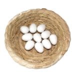 HUEVOS FALSOS 1 UNIDAD