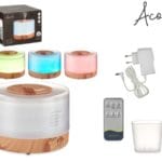 HUMIDIFICADOR LED 500 ML MADERA