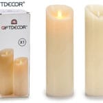 VELA LLAMA LED 24 CM