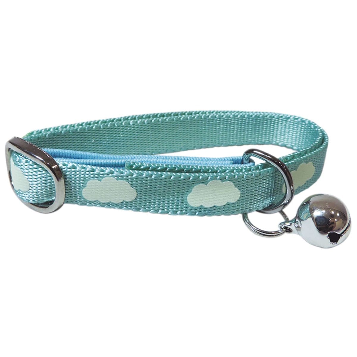 COLLAR GATO ESTAMPADO VERDE - Imagen 1