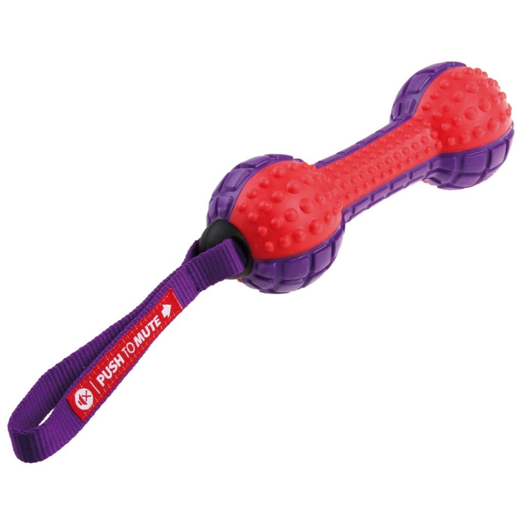 6182 juguete push to mute con forma de hueso de gigwi 28 cm general 6130