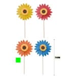 MOLINO JARDIN NARANJA 36X75 CM - Imagen 2