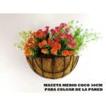 MACETA COCO PARED 30 CM