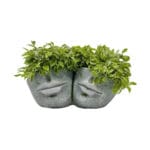 MACETA DOBLE CARA 46X22X20 CM