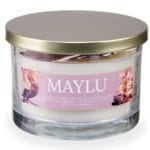 VELA VASO LIMA PURA TAPA DORADA