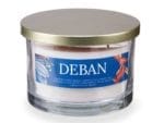VELA VASO NENUFAR TAPA DORADA