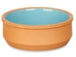 SET 6 CAZUELAS BARRO 12 CM AZUL