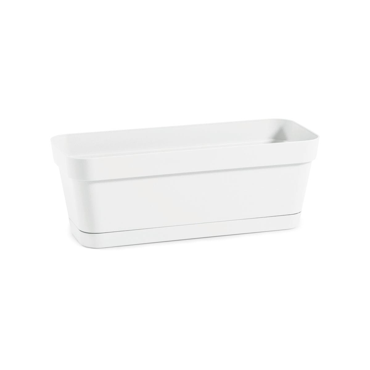 JARDINERA CLEO CLIP 30X12 BLANCO - Imagen 1
