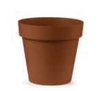 VASO CLEO 15 CM MARRON