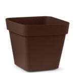 VASO CUADRADO 40 BRONCE CLEO