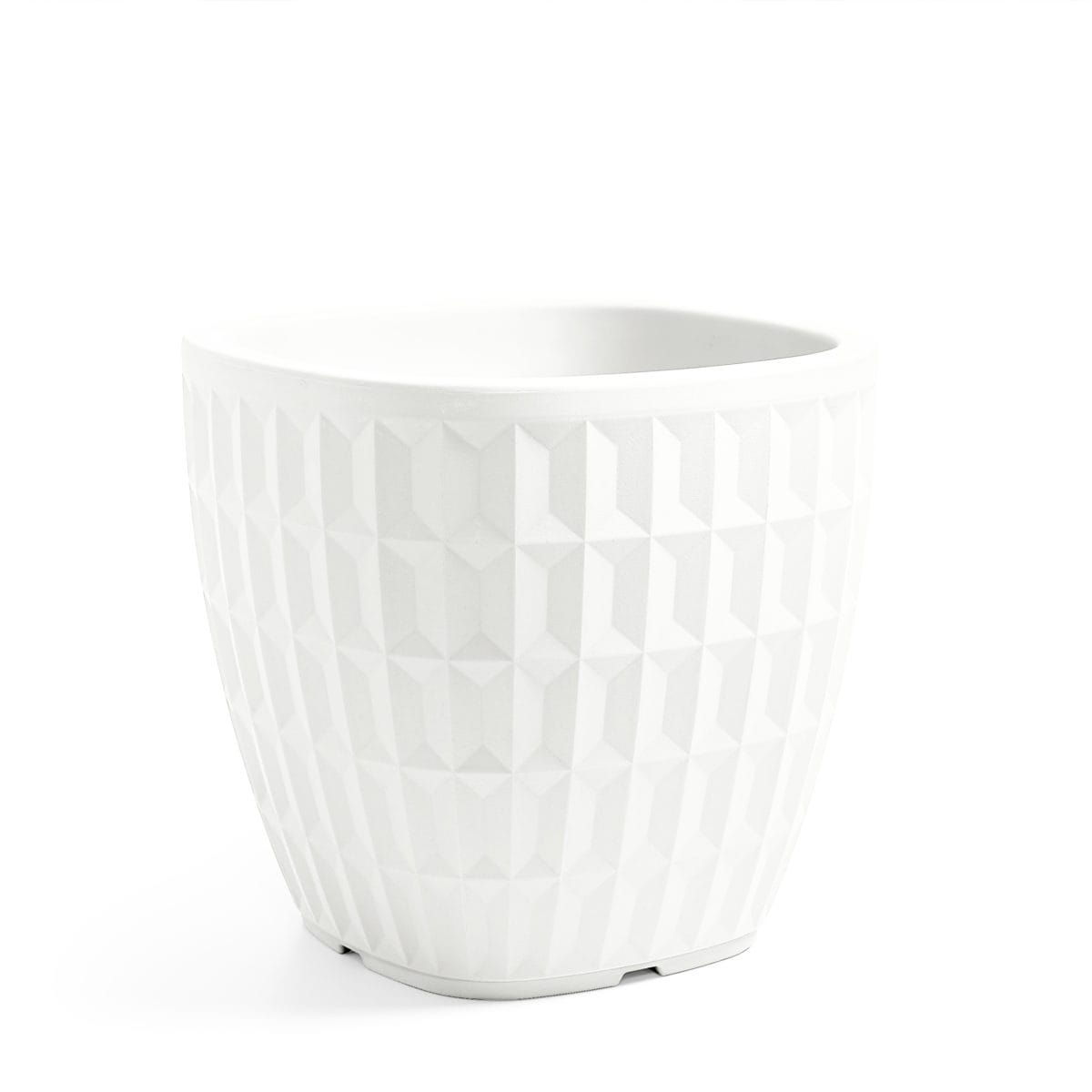 VASO TYLE BL. 30 CM CUADRADO - Imagen 1